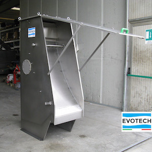 Static Bow Screen | Equipments in wwtp | Evotech Italy