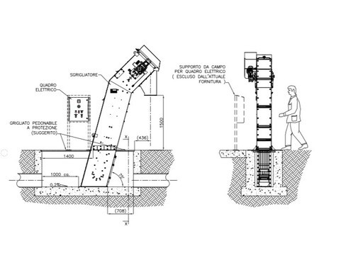 Bar sceen belt conveyor dimensions design | Evotech