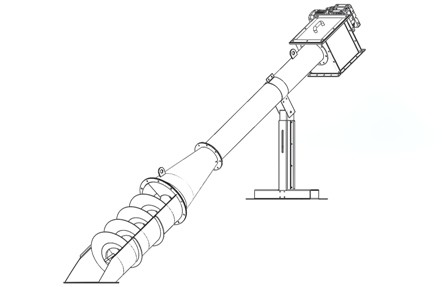 Filtrococlea con compattatore dwg