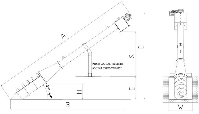 screw screen dwg